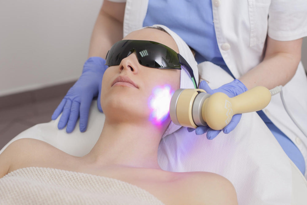 Laser Light Therapy Facial
